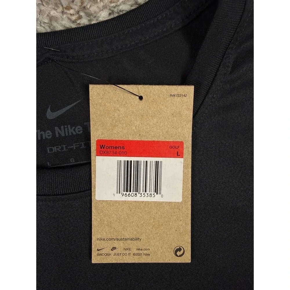 Lot of 4 Women's Nike Puma Shirts Size Large Dri-Fit Golf Training NWT